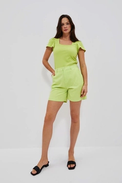 LADIES SHORTS L-SH-4020 L.GREEN