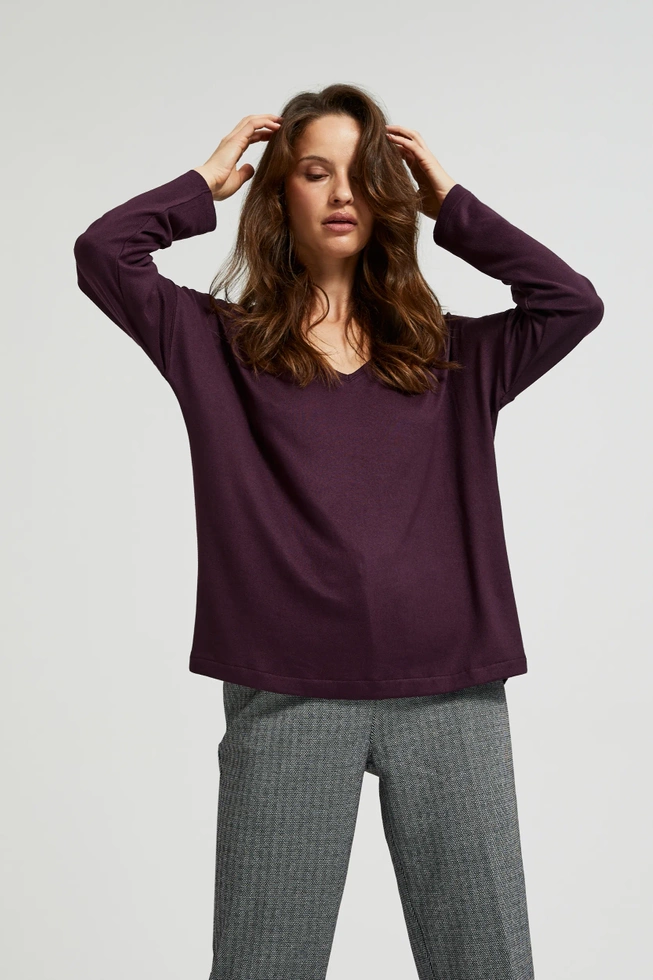 SWETER DAMSKI Z-SW-4561 D.VIOLET