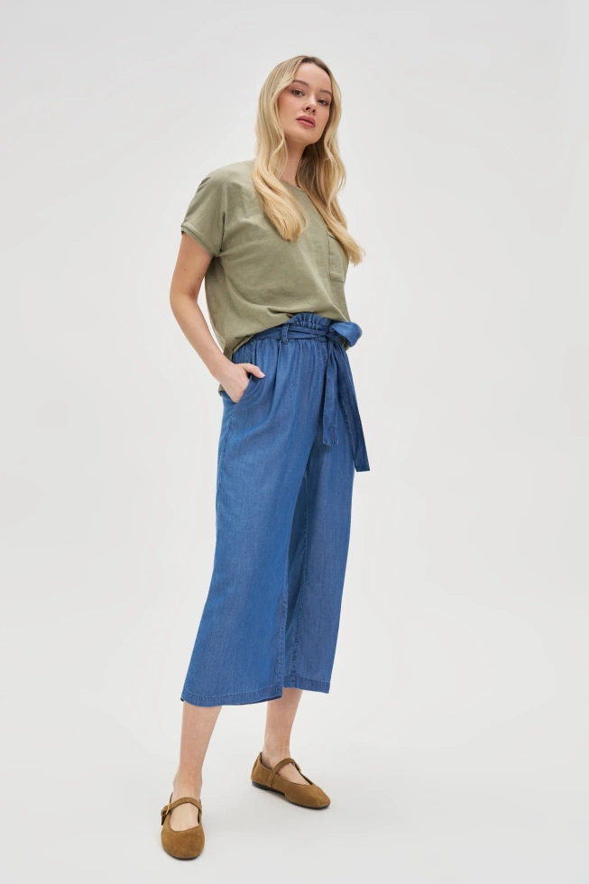WOMEN'S PANTS L-SP-4618 BLUE