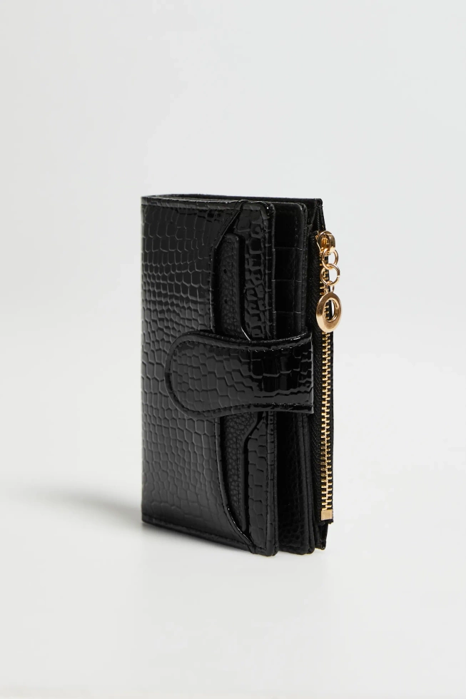 WOMEN'S WALLET Z-PO-4800 BLACK