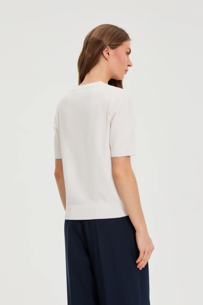 WOMEN'S SWEATER L-SW-4905 OFF WHITE