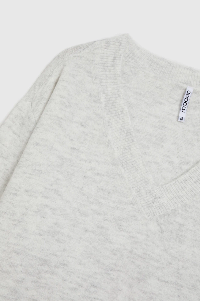 WOMEN'S SWEATER Z-SW-4513 OFF WHITE MEL