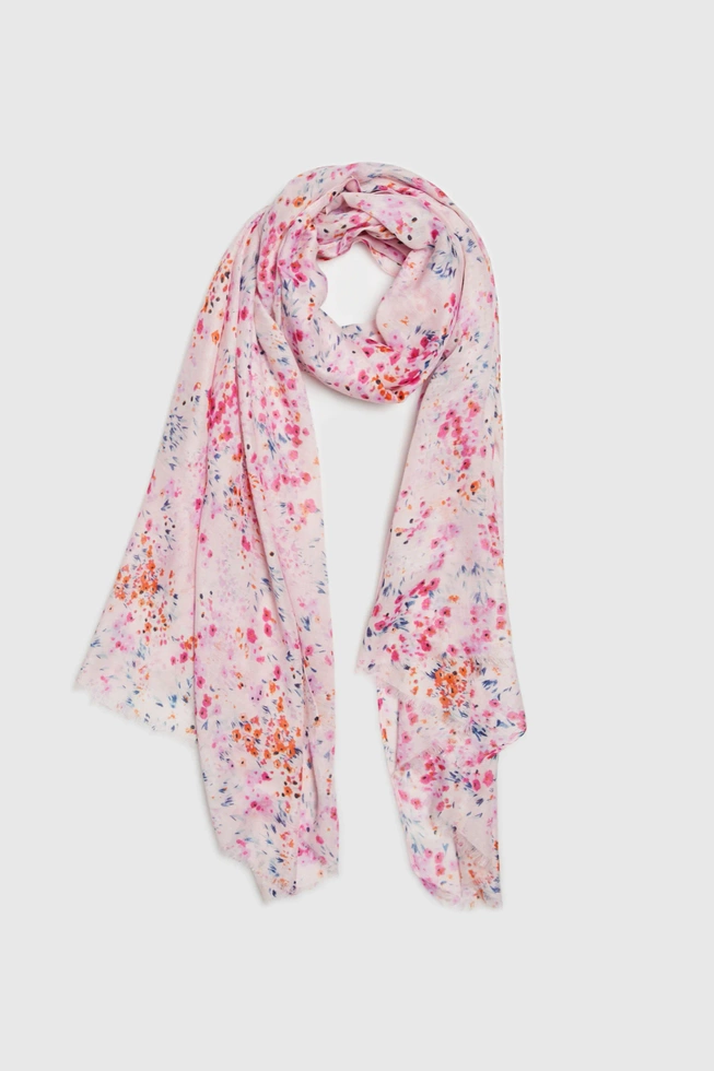 WOMEN'S SCARF L-SZ-4609 L.PINK-set