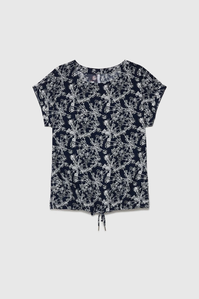 WOMEN'S SHIRT L-KO-4628 NAVY