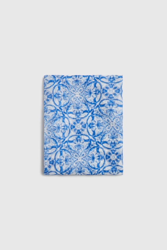 WOMEN'S SCARF L-SZ-4904 BLUE-set