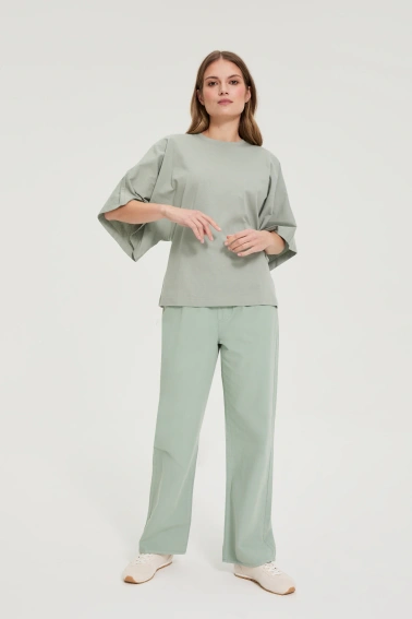 WOMEN'S TSHIRT L-TS-4944 OLIVE