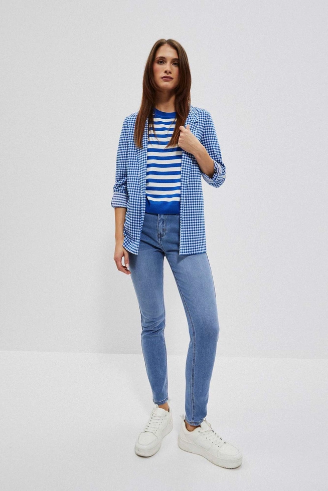 LADIES JACKETS L-MR-4006 BLUE