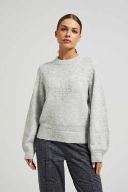 SWETER DAMSKI Z-SW-4551 GREY MEL