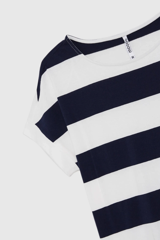 WOMEN'S TSHIRT L-TS-4607 NAVY