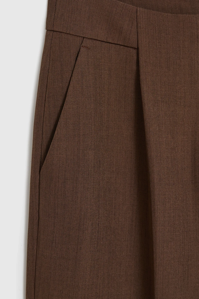 WOMEN'S PANTS L-SP-4906 BROWN-set