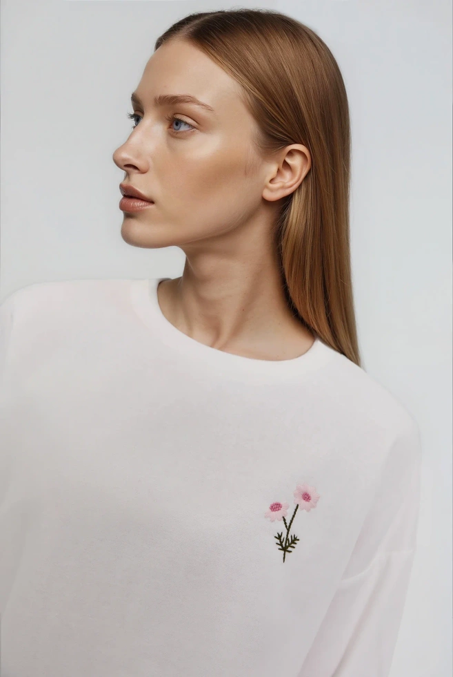 BLUZA DAMSKA L-BL-4917 OFF WHITE