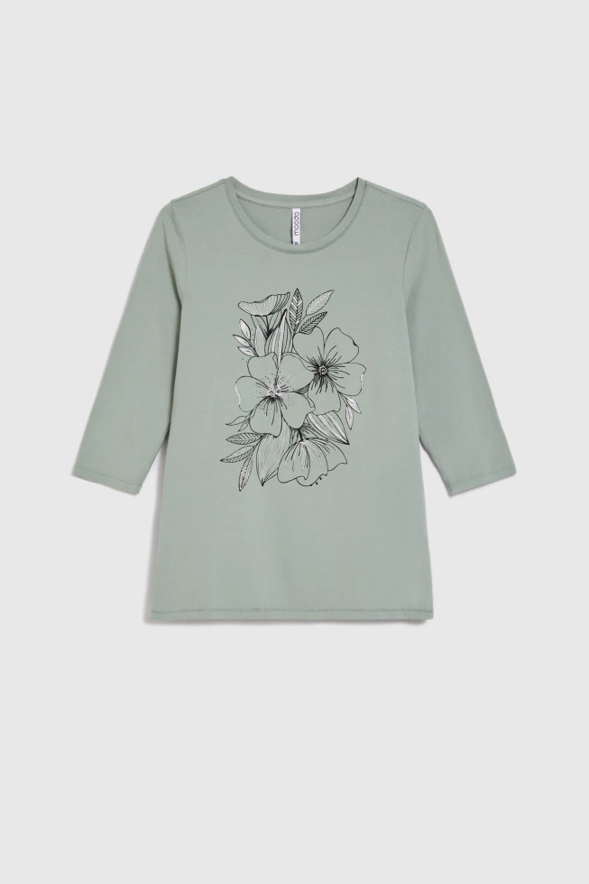 WOMEN'S LONGSLEEVE L-TS-4904 OLIVE-set