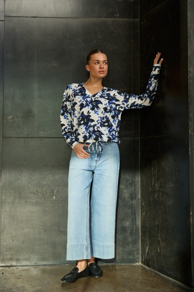 WOMEN'S SWEATSHIRT L-BL-4905 OFF WHITE-set