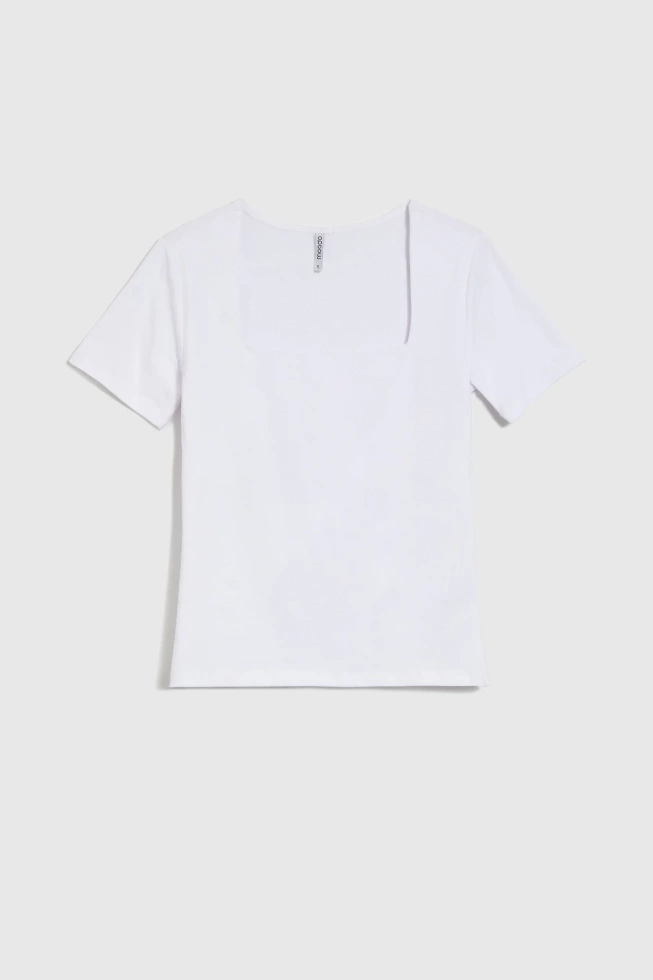 WOMEN'S TSHIRT L-TS-4652 WHITE