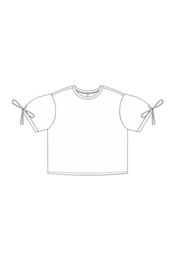 WOMEN'S TSHIRT L-TS-4948 WHITE-set