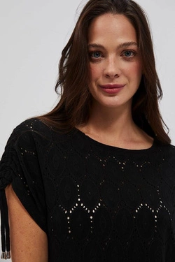 LADIES TSHIRT L-TS-4033 BLACK