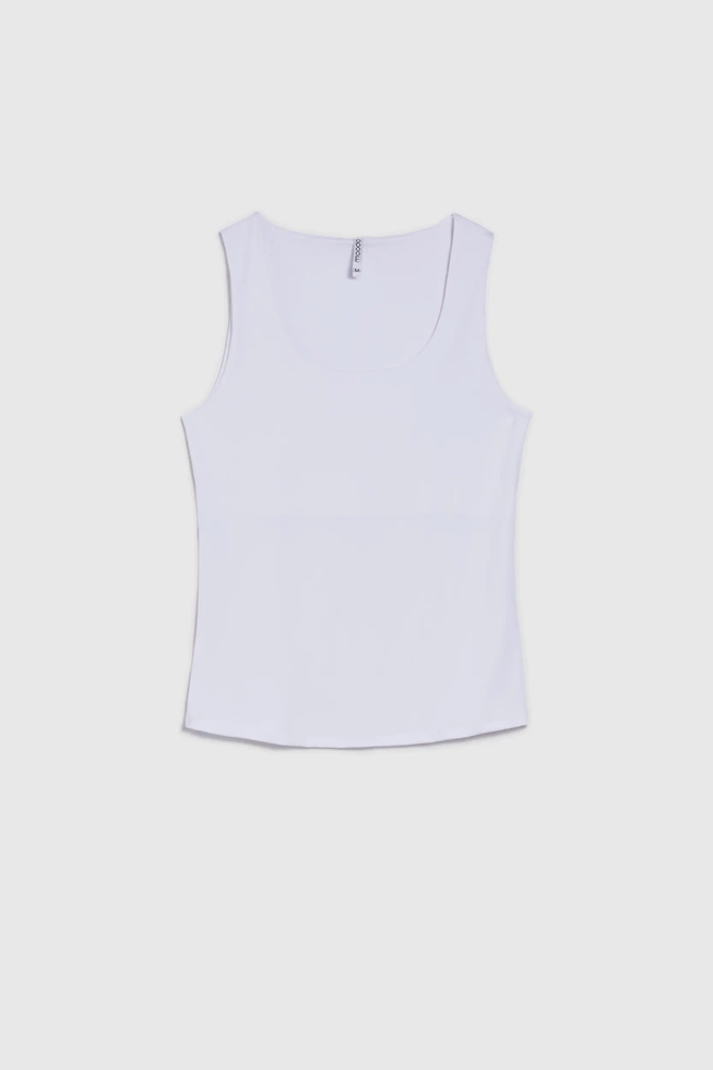 WOMEN'S TOP L-TS-4606 WHITE