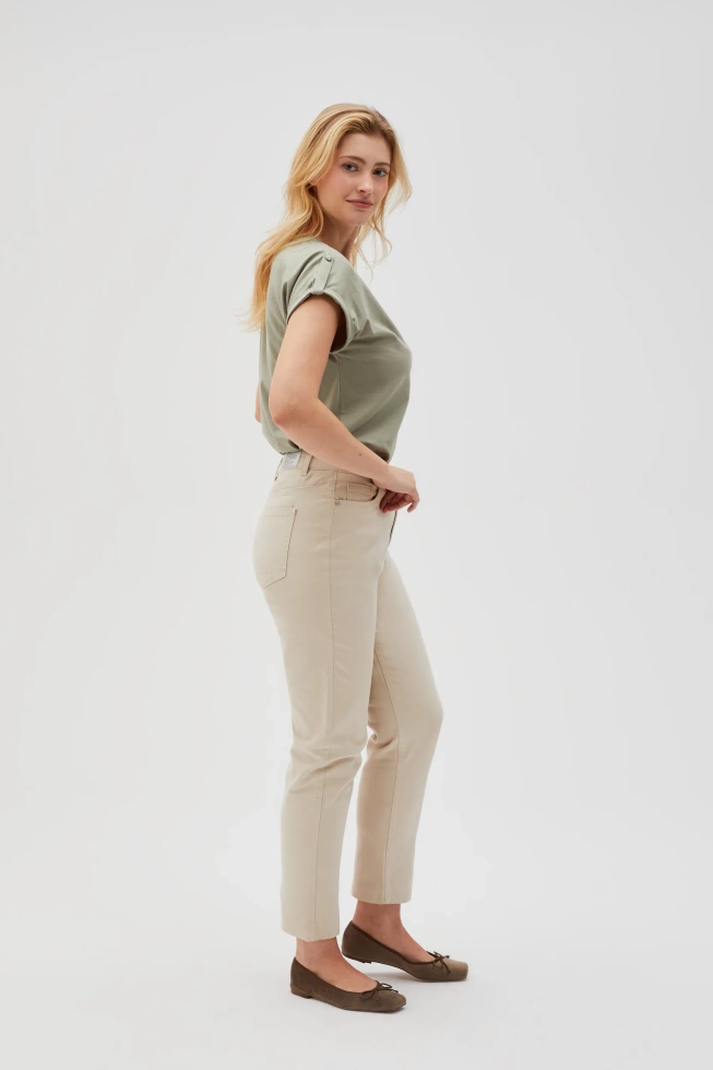 WOMEN'S PANTS L-SP-4612 L.BEIGE-set