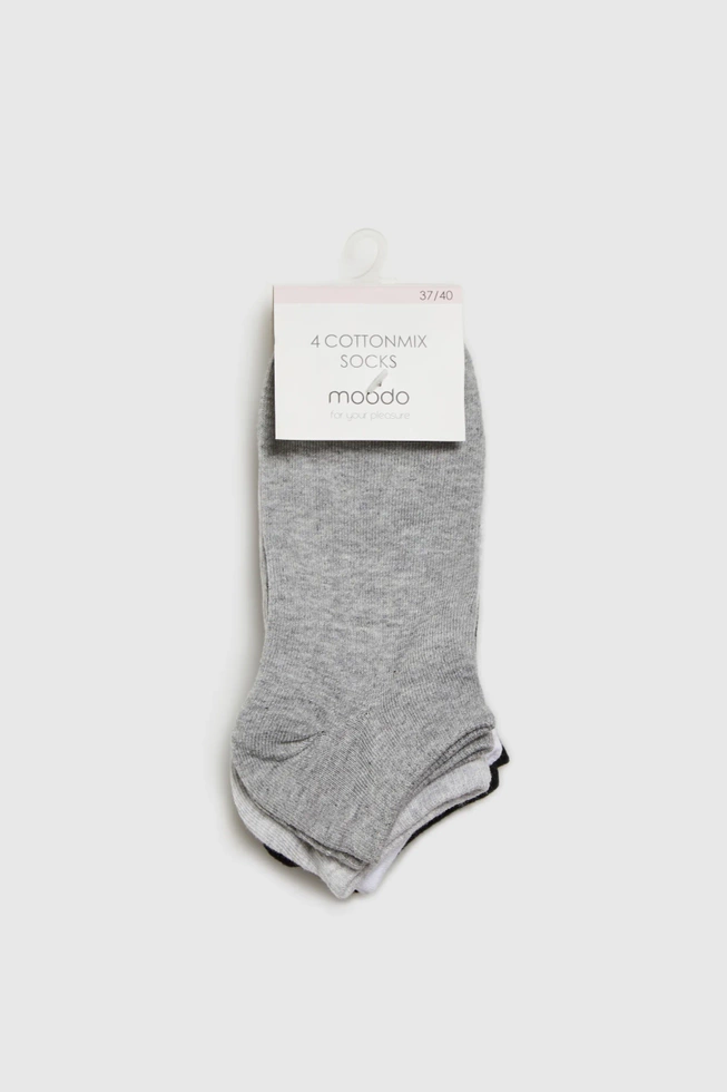WOMEN'S SOCKS L-SK-4614 BLACK