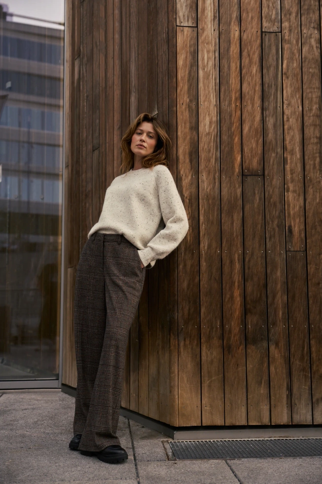WOMEN'S PANTS Z-SP-4812 BROWN