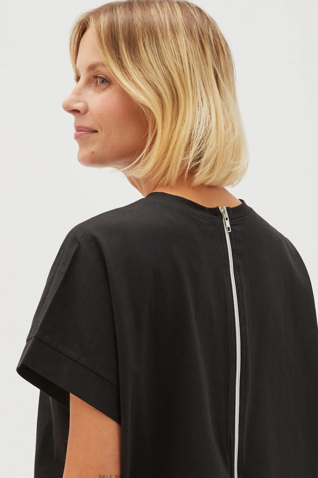 WOMEN'S TSHIRT L-TS-4603 BLACK
