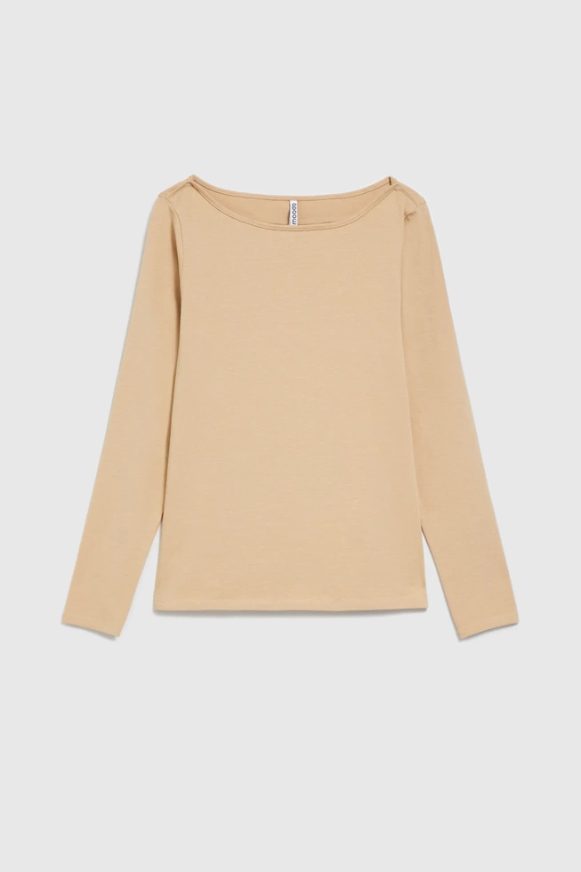 WOMEN'S LONGSLEEVE Z-TS-4502 BEIGE