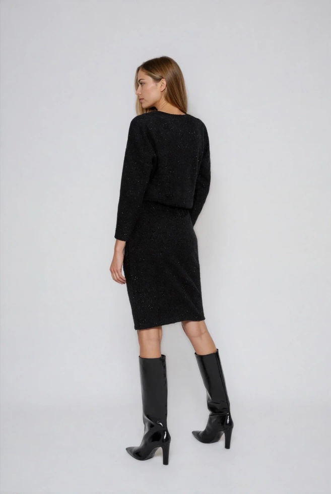 WOMEN'S DRESS Z-SU-4825 BLACK