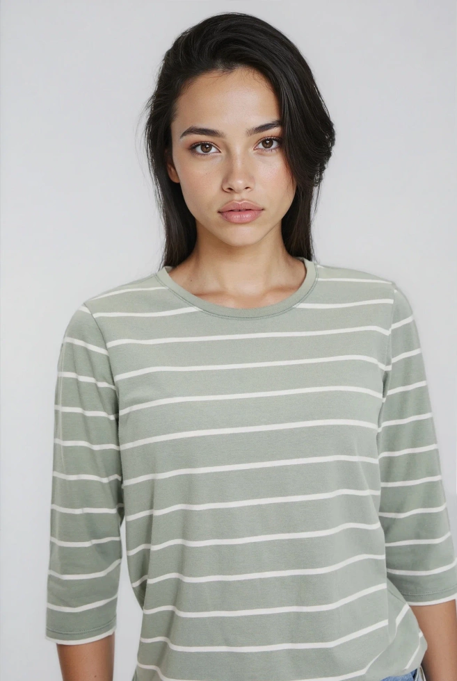 WOMEN'S LONGSLEEVE L-TS-4905 OLIVE-set