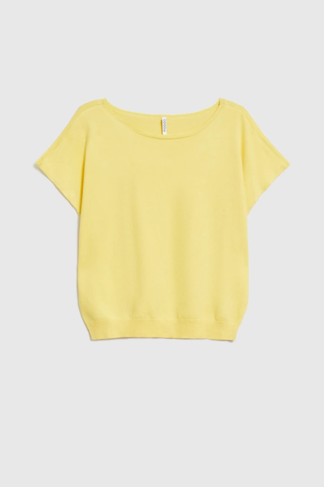 WOMEN'S SWEATER L-SW-4904 L.YELLOW