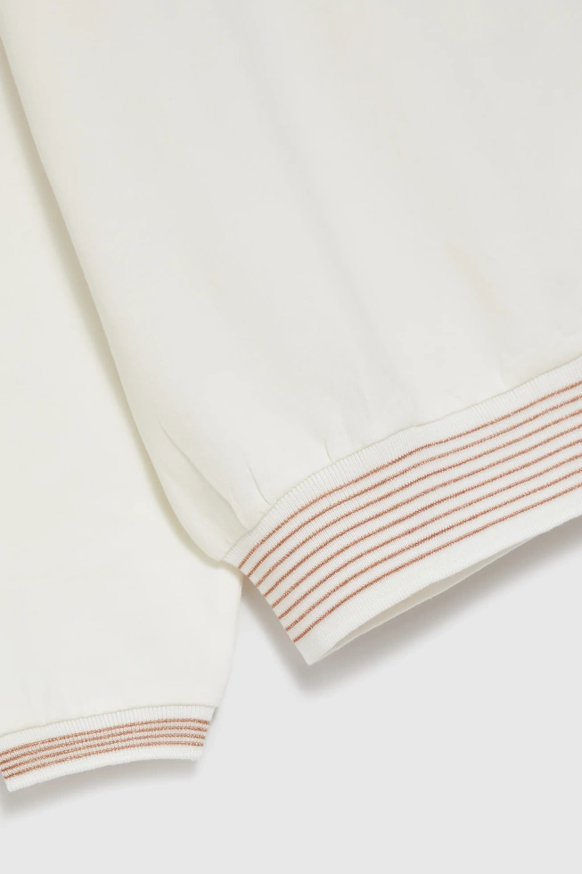 WOMEN'S SWEATSHIRT Z-BL-4802 OFF WHITE