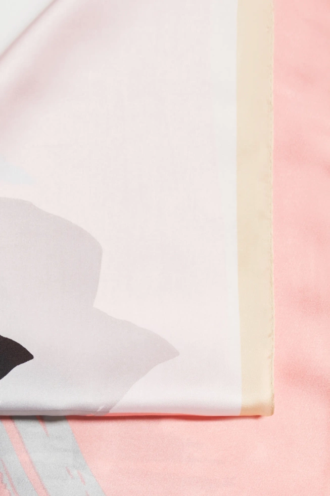 WOMEN'S SCARF L-SZ-4906 OFF WHITE