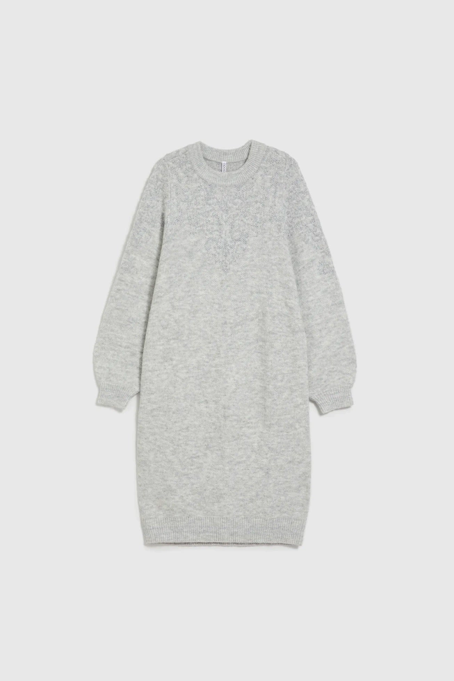 WOMEN'S DRESS Z-SU-4522 GREY MEL