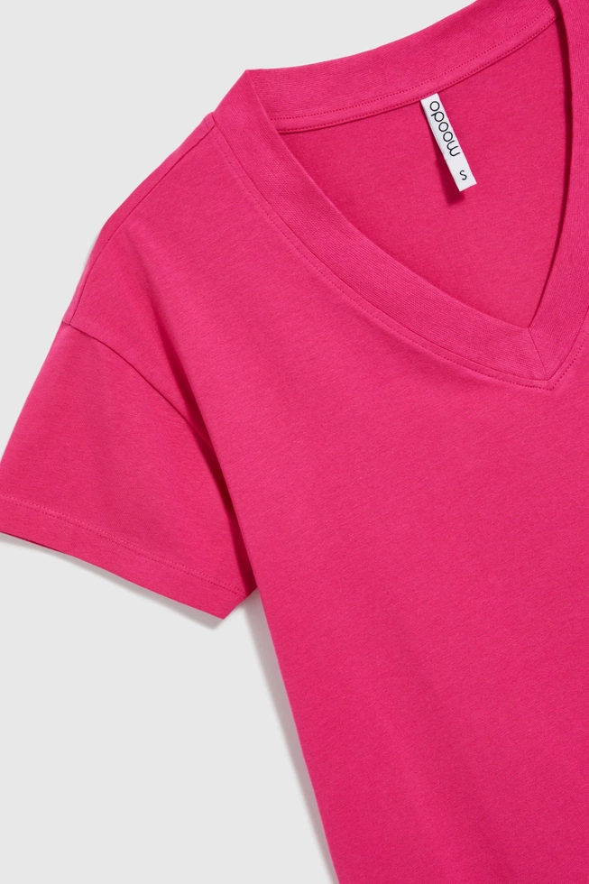 WOMEN'S TSHIRT L-TS-4625 FUCHSIA