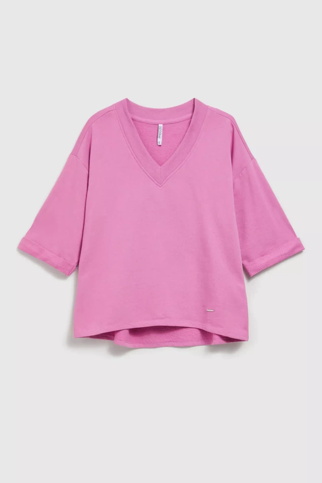 BLUZA DAMSKA L-BL-4317 D.PINK