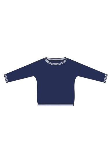 WOMEN'S LONGSLEEVE L-TS-4617 NAVY-set