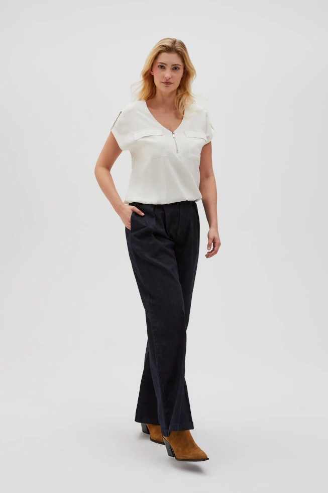 WOMEN'S JEANS L-JE-4615 D.NAVY-set
