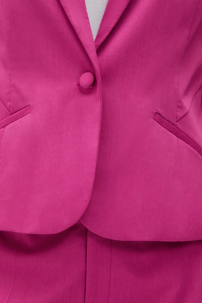 WOMEN'S JACKETS L-MR-4606 FUCHSIA