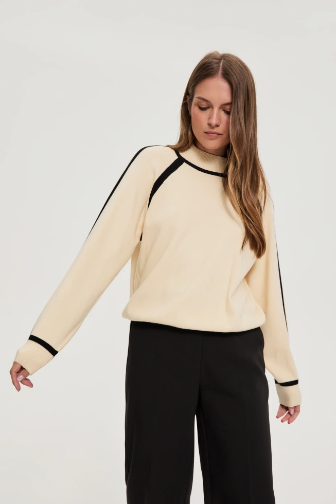 SWETER DAMSKI Z-SW-4841 OFF WHITE