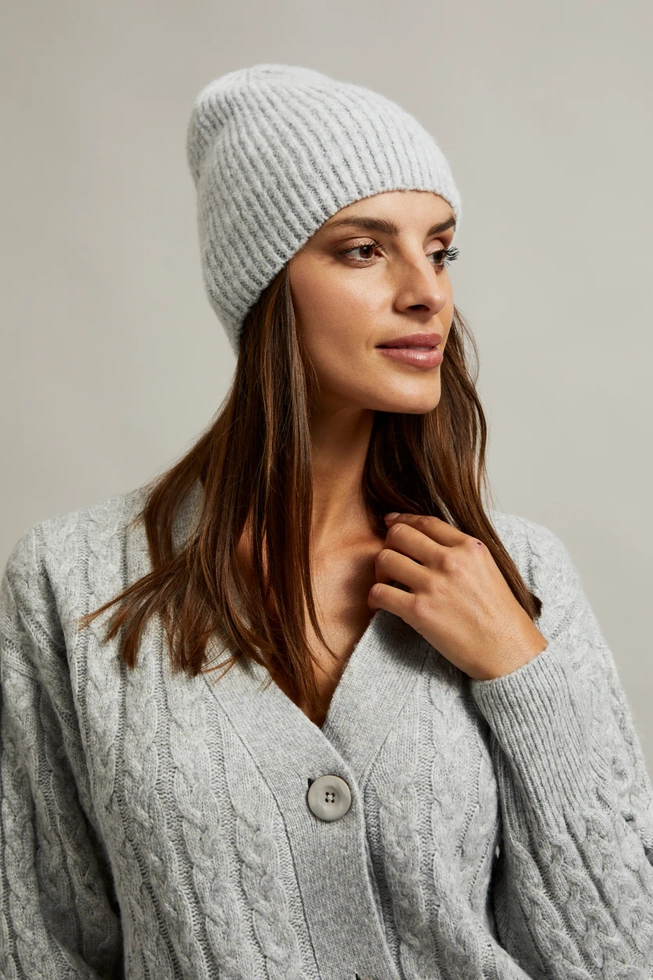 WOMEN'S HAT Z-CZ-4512 L.GREY MEL