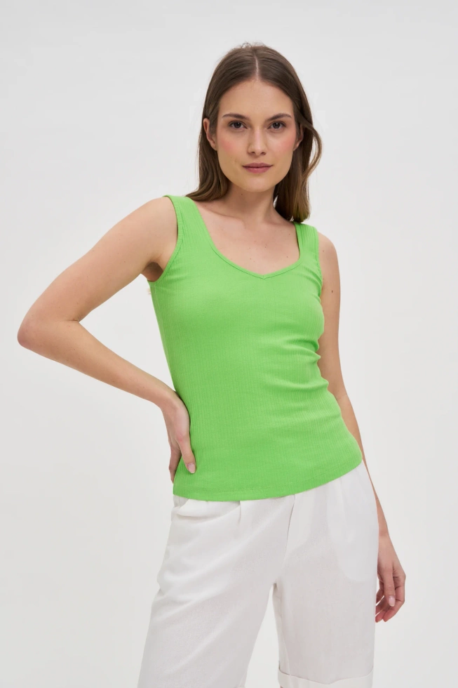 WOMEN'S TOP L-TS-4683 L.GREEN-set