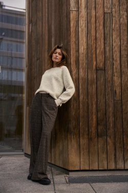 WOMEN'S PANTS Z-SP-4812 BROWN