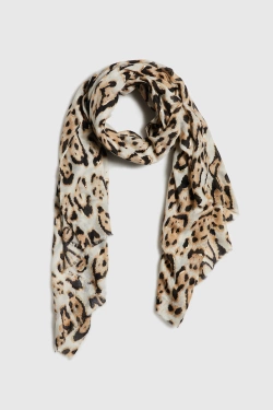 WOMEN'S SCARF L-SZ-4929 BEIGE-set