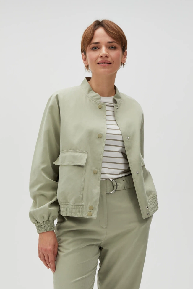 WOMEN'S JACKETS L-KU-4600 OLIVE-set