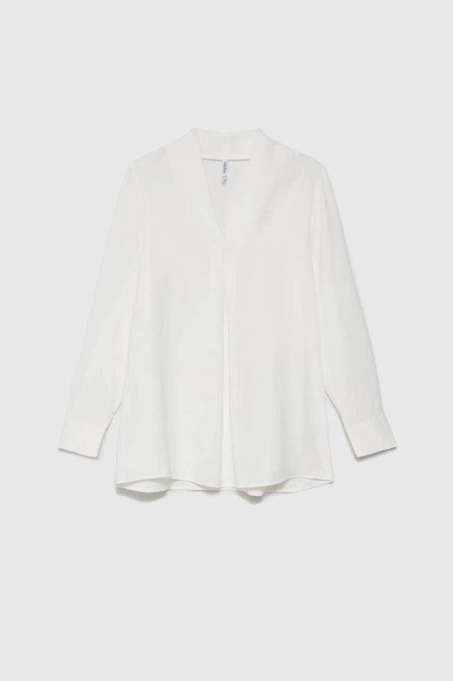 WOMEN'S SHIRT L-KO-4608 OFF WHITE