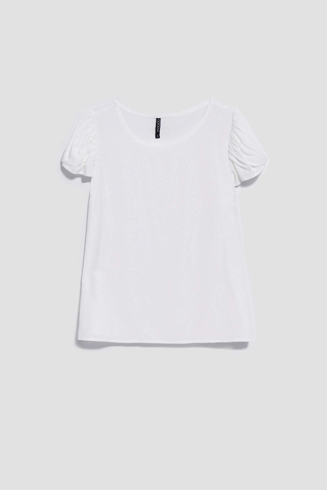 LADIES SHIRT L-KO-4024 OFF WHITE