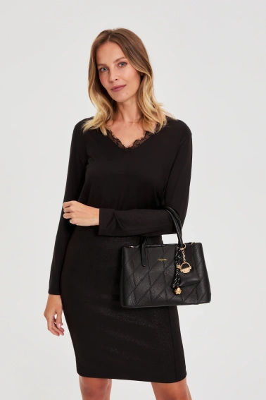 WOMEN'S BAG Z-TO-4812 BLACK