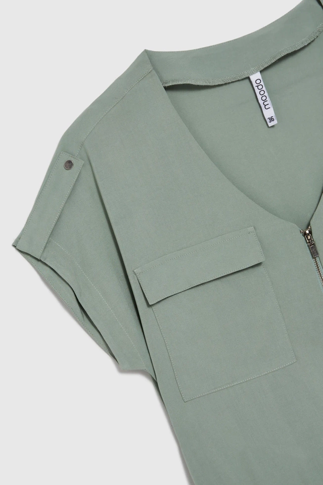 WOMEN'S SHIRT L-KO-4606 OLIVE