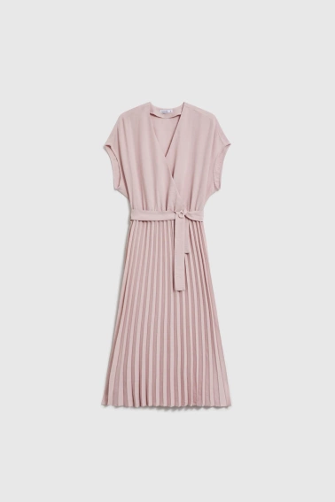 SUKIENKA DAMSKA L-SU-4912 DUSTY PINK-pakiet