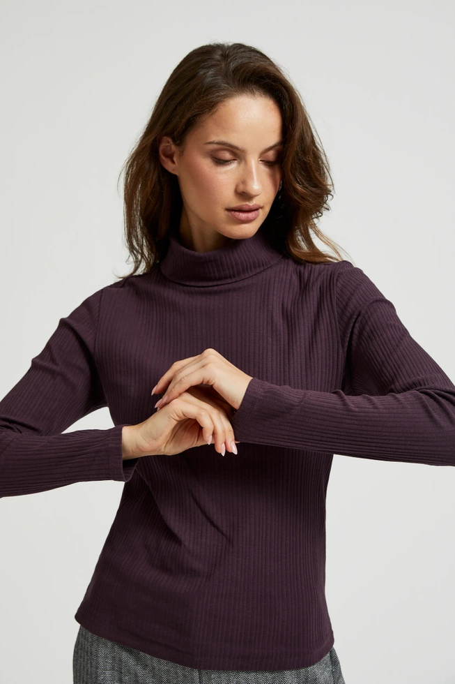 WOMEN'S LONGSLEEVE Z-TS-4514 D.VIOLET