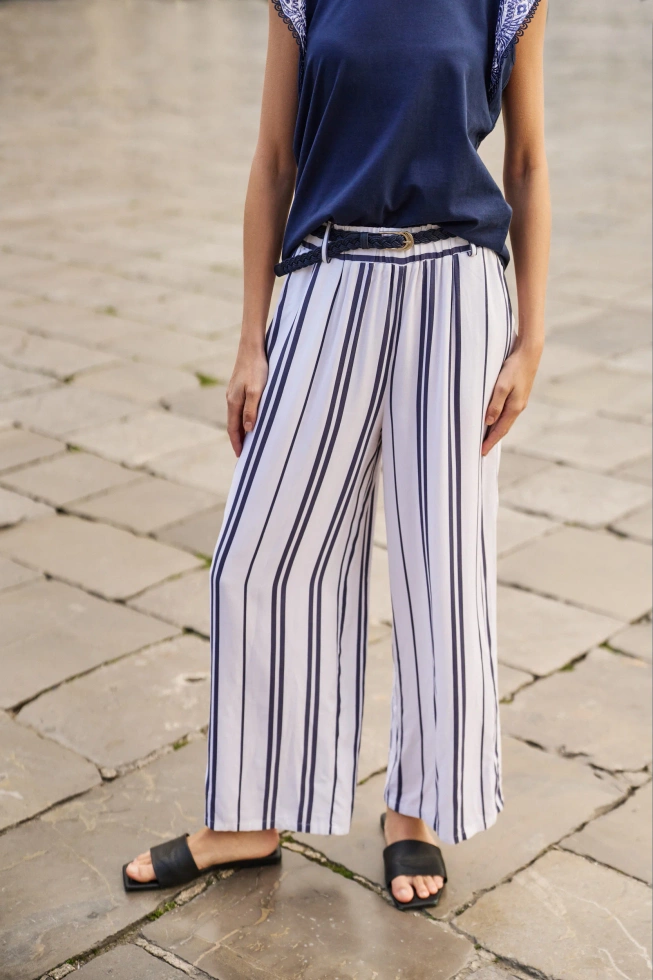 WOMEN'S PANTS L-SP-4633 WHITE